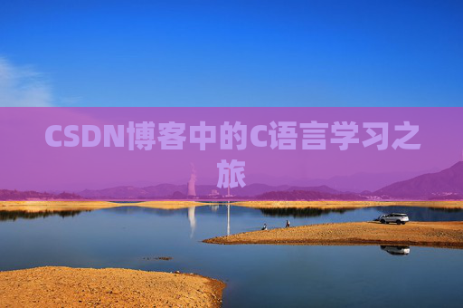 CSDN博客中的C语言学习之旅